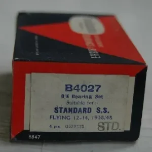 Vevlagersats B 4027 STD 1938/48 Standard, SS-Jaguar Fynd