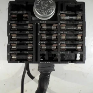 1964 Buick Electra säkringshållare Fynd