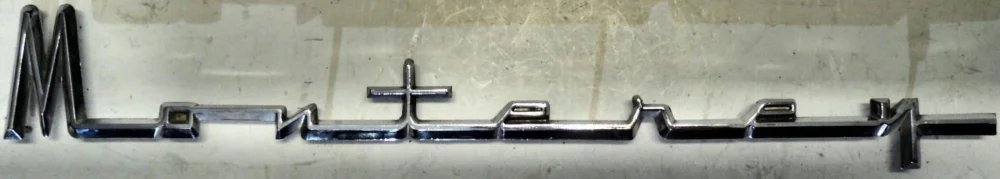 1957 Mercury Montereyemblem Populärt val