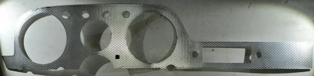 1959Chrysler NewYorker dekor plåt instrumentbräda Nedsatt pris