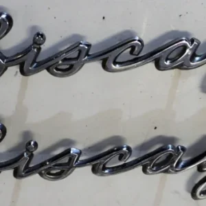 1962 Chevrolet Biscayne emblem höger och vänster Rea