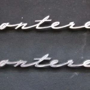 1963 Mercury Monterey Custom Emblem (pair) Snabb leverans