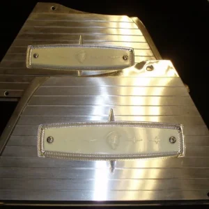 1963 Mercury 4 dr. C-post emblem (pair) Nyhet