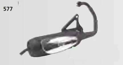 Avgassystem Sito Aprilia Amico Sista chansen