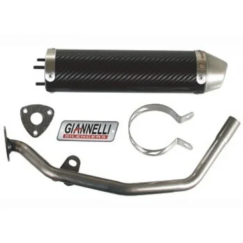 Gianelli Enduro 2T Ljuddämpare, Kolfiber Fri frakt