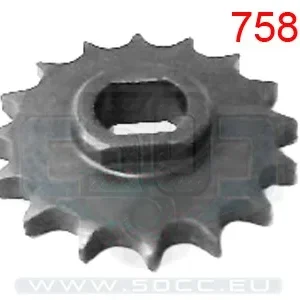 Utförsäljning Framdrev 16T Zundapp Ks80/KS125