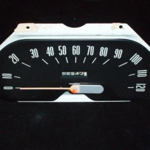 1957 Plymouth speedometer risnedsättning