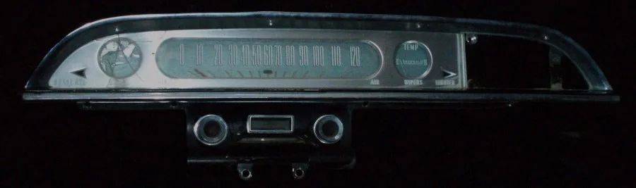1960 Ford Galaxie Starliner instrument housing Lägg i varukorgen