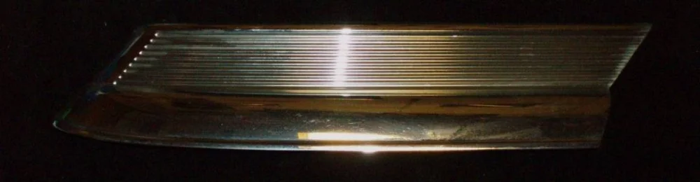 1962 Ford 2dr ht chrome roof pillar right Expressleverans