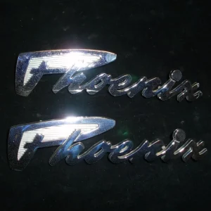 1961 Dodge Phoenix emblem pair Endast denna vecka
