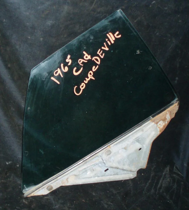 1965 Cadillac Coupe DeVille 2dr ht side window rear right Fynd