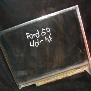1959 Ford 4dr ht side window front right Endast idag