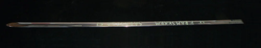 1957 Saratoga chrome trim front fender right Populär