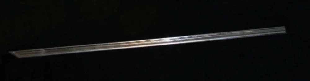 1957 Mercury Monterey chrome trim front fender left Nedsatt pris