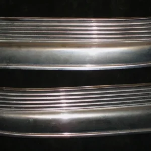 1961 Ford Galaxie 4dr chrome c-pillar pair Populär