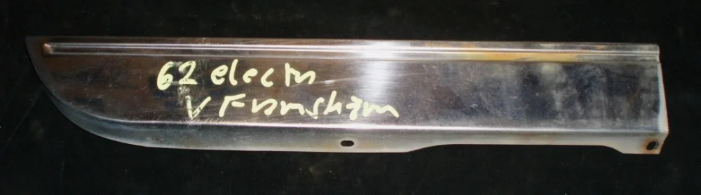1962 Buick chrome front fender left Populärt val