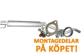 Mellanljuddämpare Opel Astra H 1.9 Polmo Rea