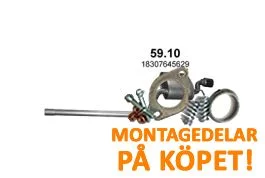 Utförsäljning Bakre ljuddämpare Mini Cooper 1.6i, Mini One Polmo