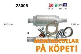 Utförsäljning Katalysator Chrysler Jeep Cherokee, Grand Cherokee AS