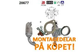 Utförsäljning Katalysator Citroën C1, C3, C4 Cactus, C