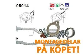 Utförsäljning Katalysator Toyota Carina E 1.6i, 1.8i AS