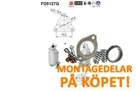 Trygg betalning Partikelfilter Hyundai Accent, Elantra, i20, i30, ix20 / Kia Ceed, Soul, Venga 1.6 AS Premiumprodukt