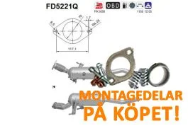Trygg betalning Partikelfilter Nissan NV400 / Opel Movano / Renault Master 2.3 AS Premiumprodukt