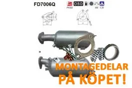 Trygg betalning Partikelfilter Audi A4, A4 Quattro, A6 AS Premiumprodukt