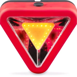 Varningstriangel med ljus Begränsat antal