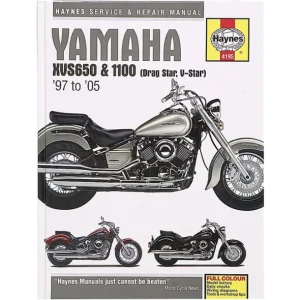 Verkstadshandbok Yam, XVS 650/1100 87-05 Outlet