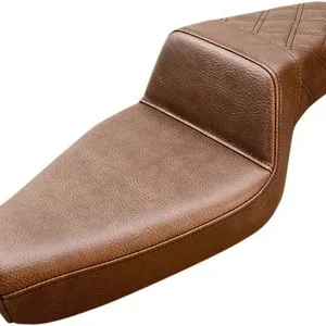 Utförsäljning Saddlemen 2-Up Seat Step Up Front|Rear Saddlehydeâ?¢ Brown Seat Stepup