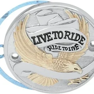 Utförsäljning Drag Specialties Live To Ride Point Cover Gold Pts Cover2-H Ltr Gld70-