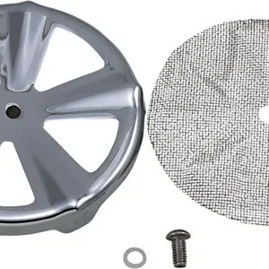 Vance & Hines Air Cleaner Cover For Vo2 Naked Skullcap Crown Chrome In Kampanjpris