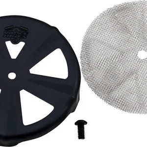 Vance & Hines Air Cleaner Cover For Vo2 Naked Skullcap Crown Black Ins Billigare