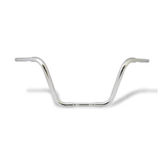 1-1/4" Buffalo Apehangers, 12" High, Chrome 82-22 H-D (Excl. 08-22 E-T Premium