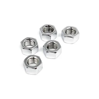 1/2-20 Hex Nut Zinc - 25 Pack Snabb frakt