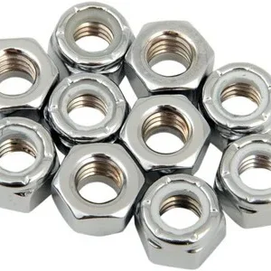 Utförsäljning Drag Specialties Nylon Insert Nut 5/16-18 Chrome 5/16-18 Chr Nyln Nut